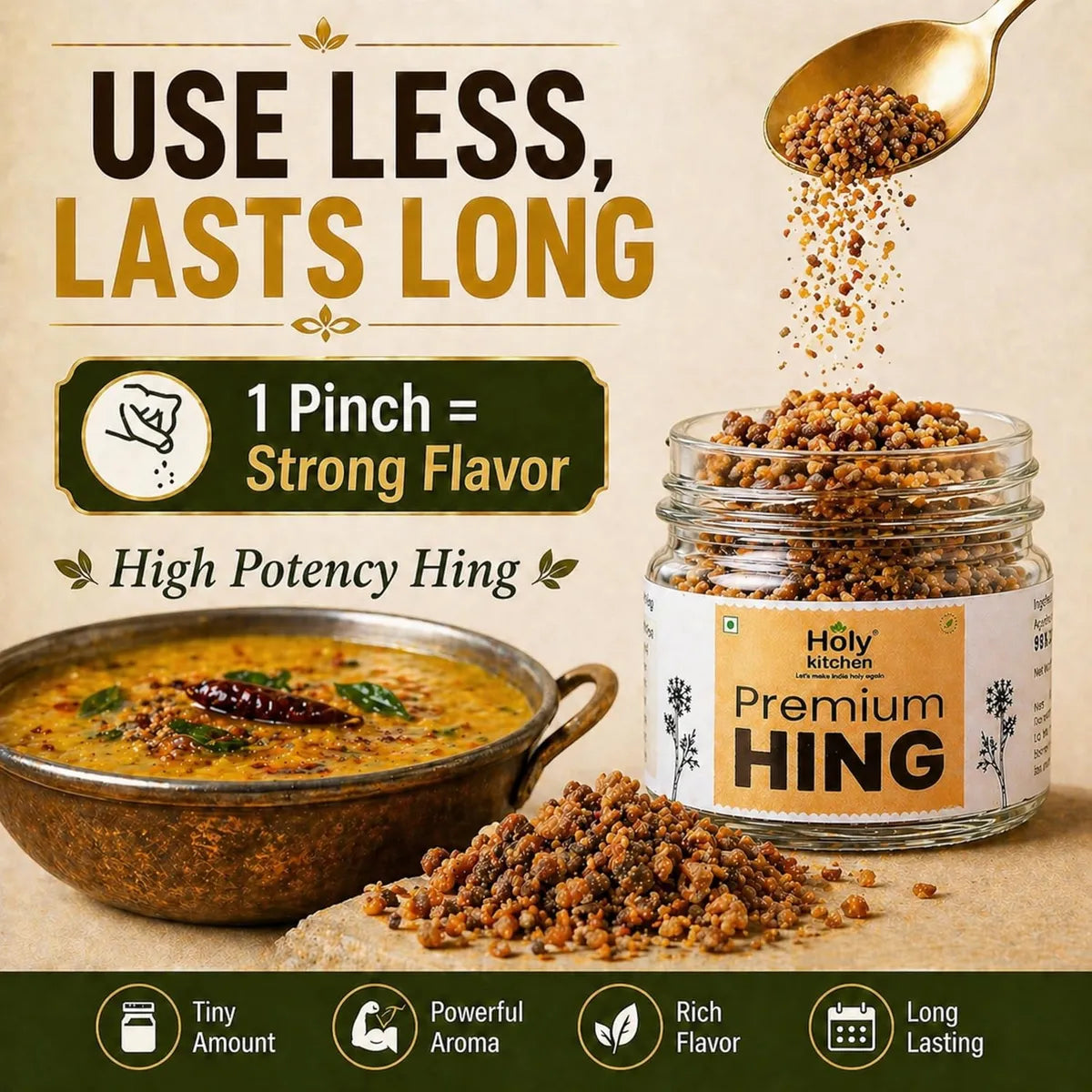 Premium Raw Hing